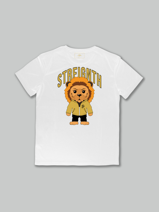 BABY LION DEBUT TEE - WHITE