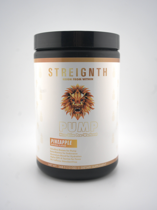 PUMP NON-STIM PRE-WORKOUT (PINEAPPLE)