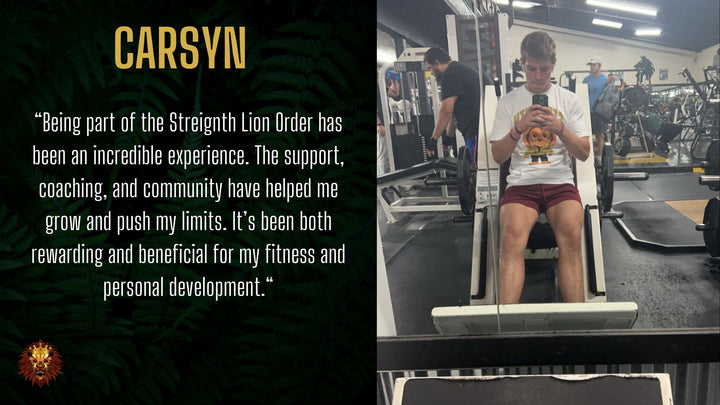 Streignth Evolve athlete testimonial